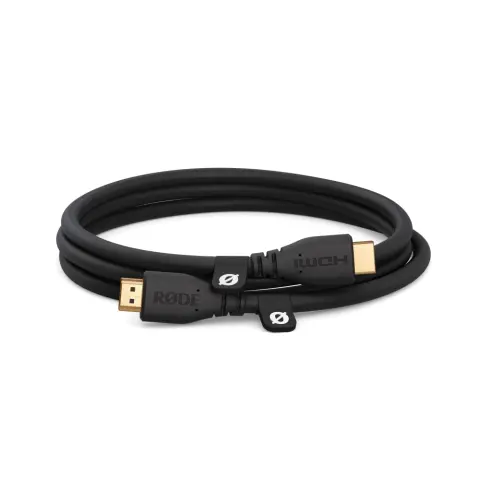 RODE HDMI 2.0 Összekötő Fekete 1.5m HDMICABLE1.5M