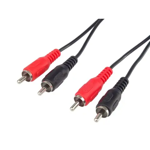 PREMIUMCORD RCA Összekötő Fekete 3m kjackcmm2-3