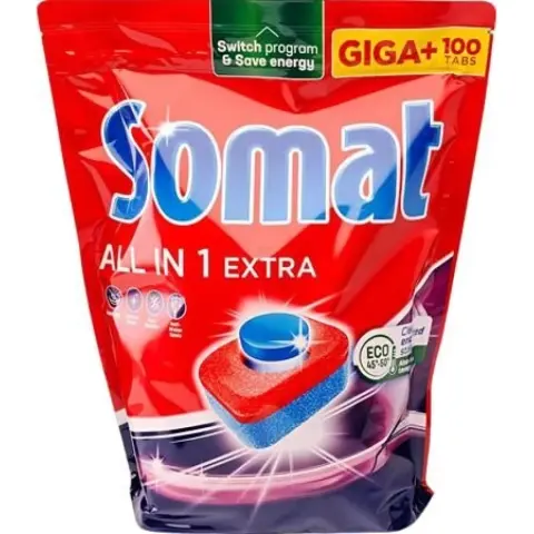 SOMAT All in 1 Extra mosogatógéptabletta 100 db