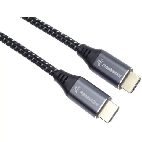 PREMIUMCORD HDMI 2.1 Összekötő Fekete 1.5m kphdm21s015