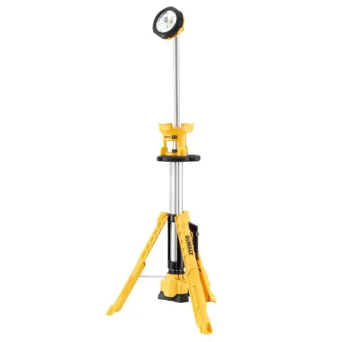 DEWALT DCL079-XJ Tripod Cordless LED Work Light yellow/black