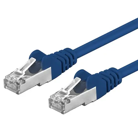 PREMIUMCORD UTP CAT6A Connector Blue 5m sp6asftp050B