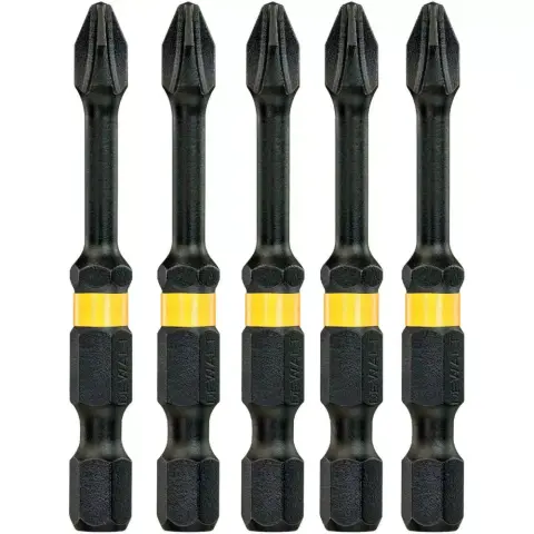 DEWALT DT7998T-QZ EXTREME FlexTORQ biți pentru șurubelniță PH2 57 mm - 5 buc.