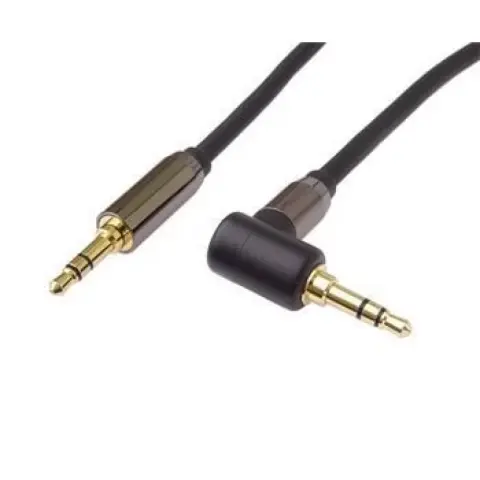 PREMIUMCORD Jack Összekötő Fekete 1.5m kjqmm015-90