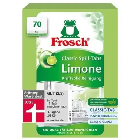FROSCH FR-5869-6 Dishwasher tablets 70 pcs lime