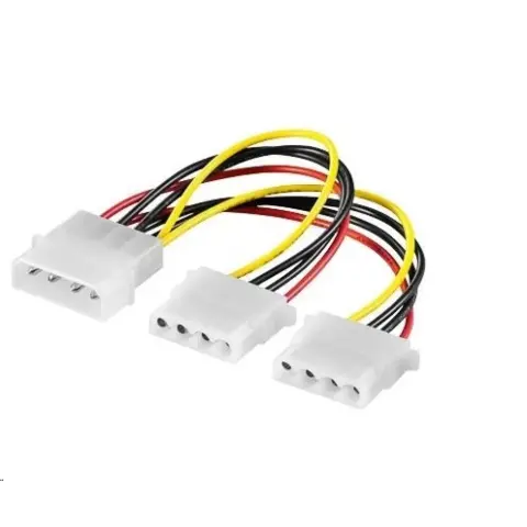 PREMIUMCORD Molex Power Cable Patterned 30cm kn-1