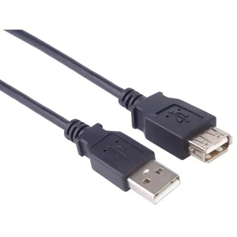 PREMIUMCORD USB Hosszabbító Fekete 50cm kupaa05bk