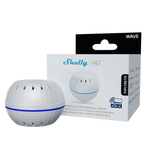 SHELLY Wave (LR) H&T hőmérséklet és páratartalom érzékelő