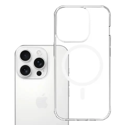 3MK Armor MagCase tok Apple iPhone 16 Pro Max átlátszó