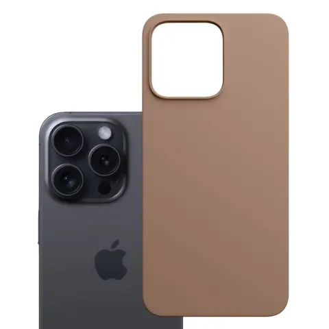 3MK Hardy MagSilicone tok Apple iPhone 15 Pro arany