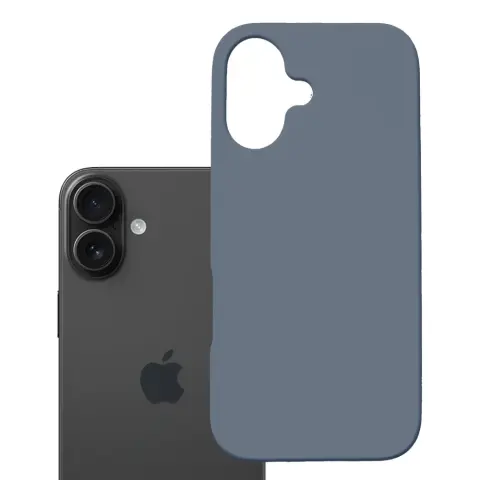 3MK Hardy MagSilicone tok Apple iPhone 16 sötétkék