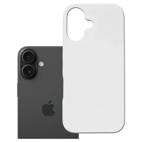 3MK Hardy MagSilicone tok Apple iPhone 16 csontfehér