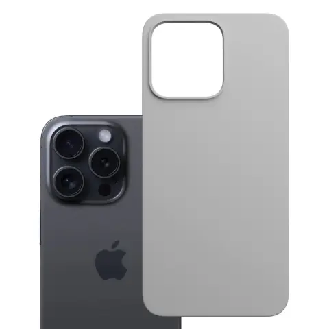 3MK Hardy MagSilicone tok Apple iPhone 16 Pro Max természetes titánium