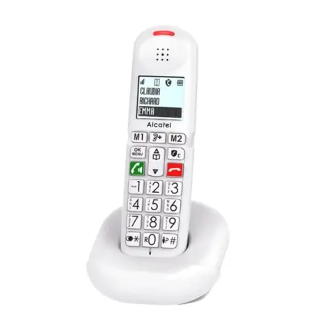 ALCATEL XL685 cordless DECT telephone WHITE