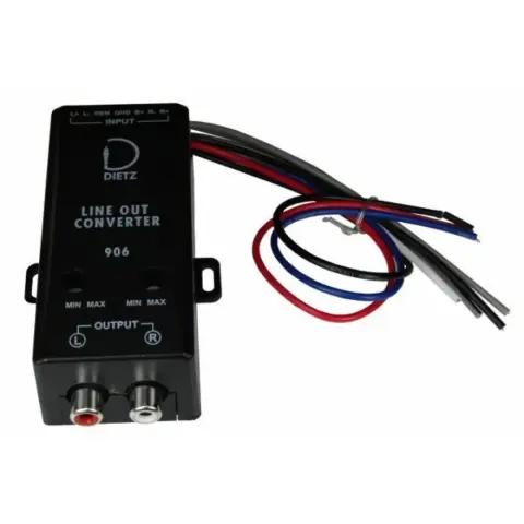 DIETZ jelátalakító 2 csatornás RCA remote BOA-00906-00
