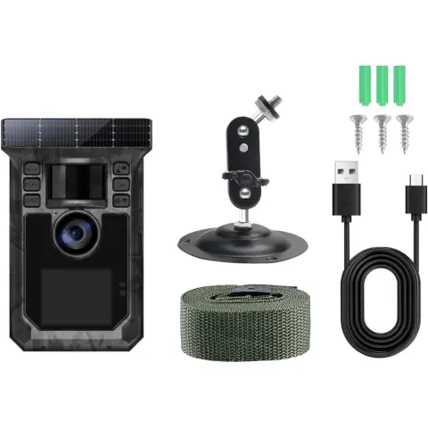 TECHNAXX TX-326 2MP Napelemes Wi-Fi vadkamera