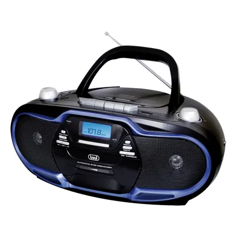 TREVI CMP 574 USB Hordozható Boombox CD-lejátszó fekete