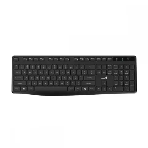 GENIUS KB-7200 Wireless Cseh fekete