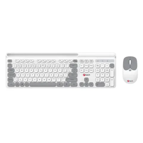 C-TECH WLKMC-05 Quallis Wireless Cseh szett fehér