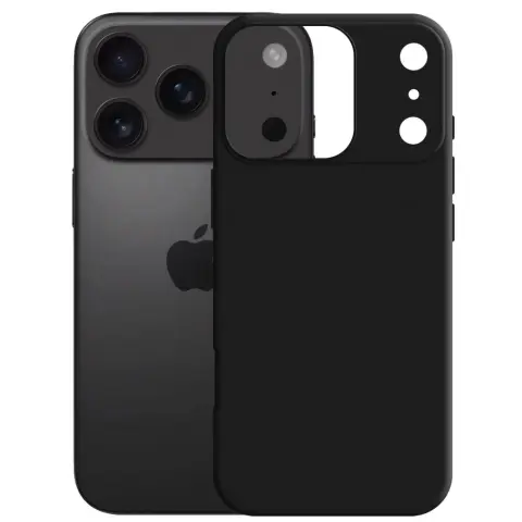 3MK Matt Case Pro hátlaptok iPhone 17 Pro Max / iPhone 18 Pro Max fekete