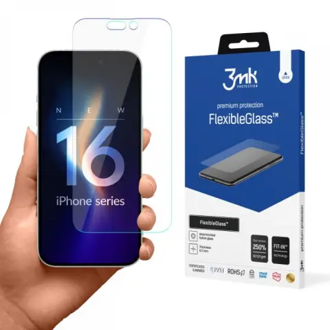 3MK FlexibleGlass Hybrid képernyővédő iPhone 16 Pro