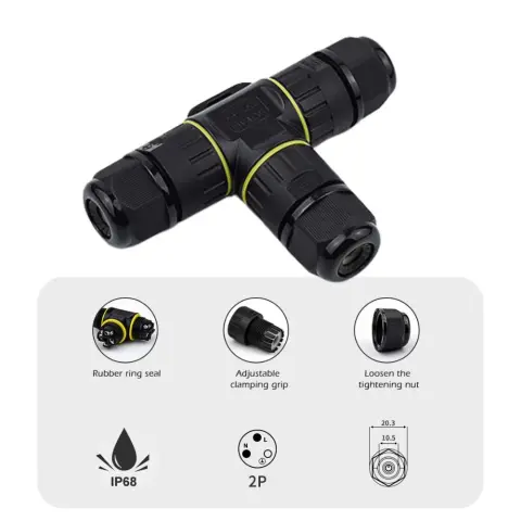 GLEDOPTO EW-M20T T-alakú csatlakozó a GL-G-003P RGB+CCT LED spotlámpához