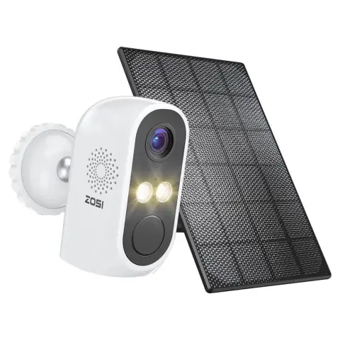 ZOSI C1Pro WiFi 3MP IP kültéri kamera napelemmel