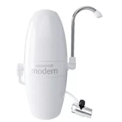 AQUAPHOR AQU014326 Modern 2 csapra szerelhető víztisztító Fehér