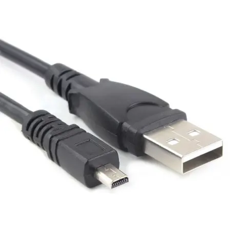 PREMIUMCORD USB Mini USB Átalakító Fekete 2m ku2m2d