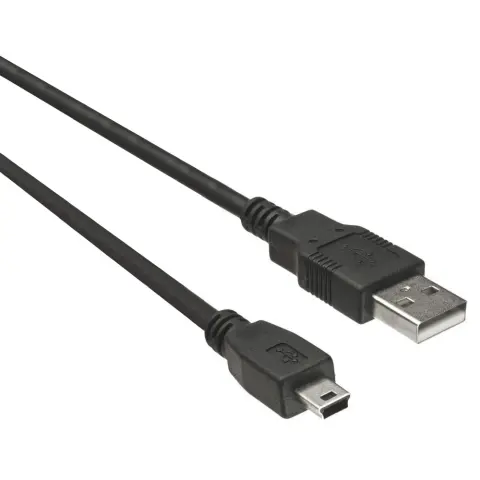 PREMIUMCORD USB Mini USB Átalakító Fekete 50cm ku2m05a