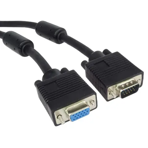 PREMIUMCORD VGA/D-Sub Hosszabbító Fekete 3m kpvc03