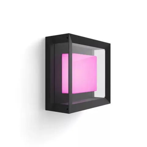PHILIPS Hue Econic outdoor led wall lamp 15W black 8718696170564