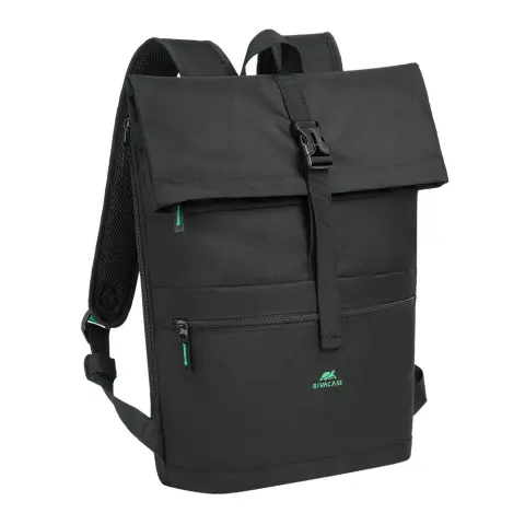 RIVACASE Gremio 5567 ECO Rolltop 15L backpack fekete