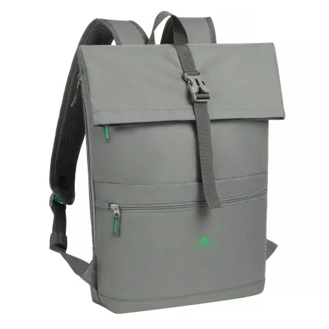 RIVACASE Gremio 5567 ECO Rolltop 15L backpack gray