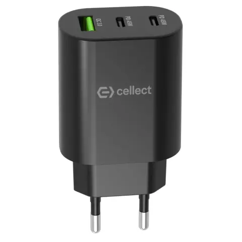 CELLECT Mains fast-charging adapter 45W black
