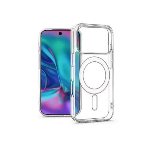 HAFFNER Clear Mag Cover MagSafe tok Apple iPhone 17 Pro Max / iPhone 18 Pro Max átlátszó