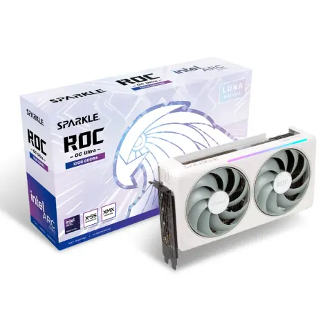 SPARKLE Intel Arc B580 12GB GDDR6 ROC Luna OC Ultra PCIE