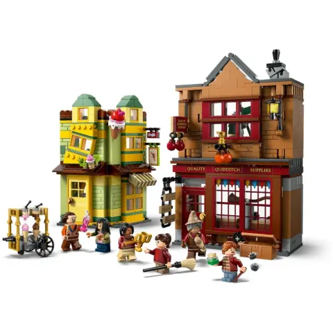 LEGO Harry Potter Kviddics a javából sportszaküzlet és a Fagylaltszalon 76452