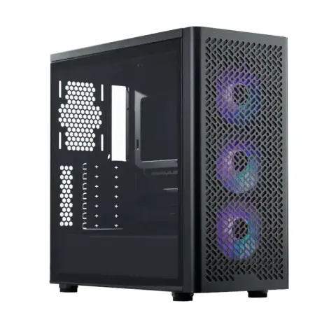 COOLERMASTER Elite 502 black + 3 pcs ARGB fans