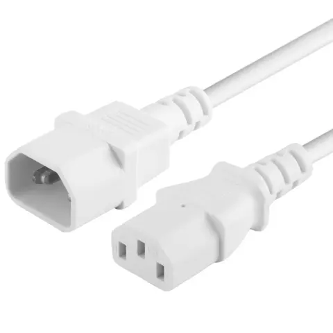 PREMIUMCORD IEC Táp Fehér 3m kps3w
