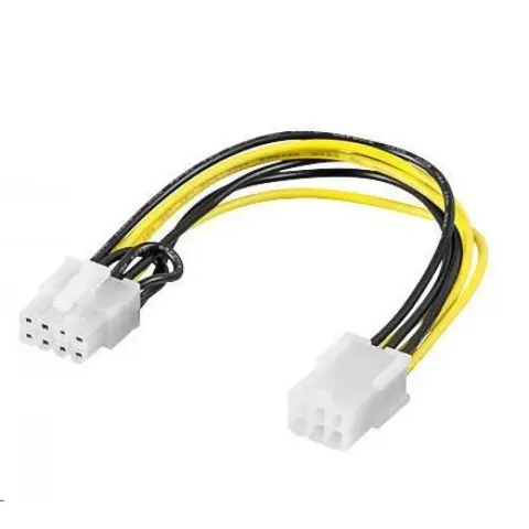 PREMIUMCORD PCI Express 6 pin PCI Express 8 pin Power Patterned 20cm kn-15