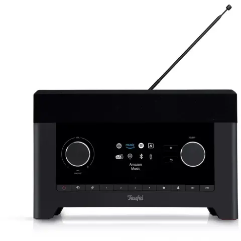 TEUFEL 3SIXTY DAB+ Rádió fekete