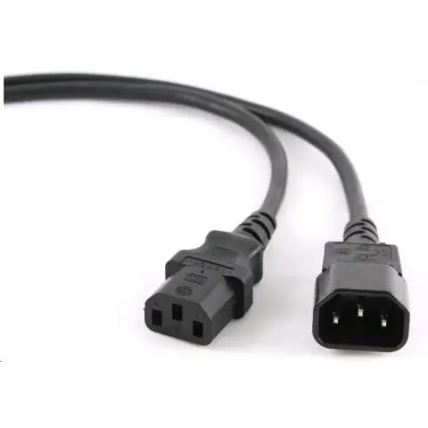 C-TECH IEC Táp Fekete 1.8m CB-PWRC14-18
