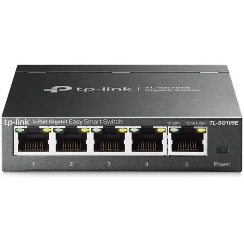 TP-LINK TL-SG105E 5 portos Easy Smart Switch Pro Switch