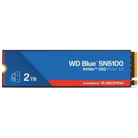 WD-SANDISK 2TB Blue SN5100/Optimus 5100 M.2 PCIe M.2 2280 QLC WDS200T5B0E
