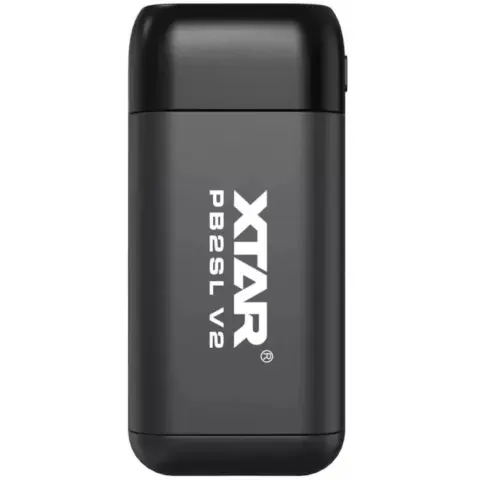 XTAR PB2SL V2 akkumulátor töltő fekete