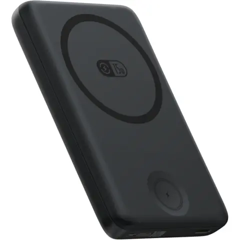 BASEUS EnerFill FT11 Magnetic bežični Power Bank 10000mAh 27W + USB-C kabel crni