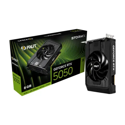 PALIT NE65050019P1-GB2070F StormX GeForce RTX 5050 8GB GDDR6 DLSS4