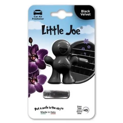 LITTLE JOE Autóillatosító szellőzőrácsra Black Velvet fekete