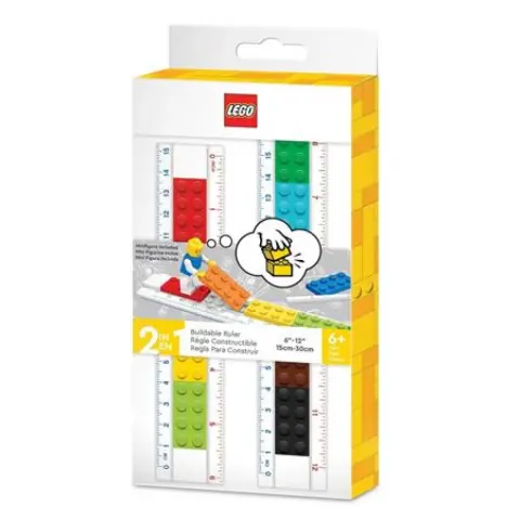 LEGO Vonalzókészlet 2 darabos mini figurával
